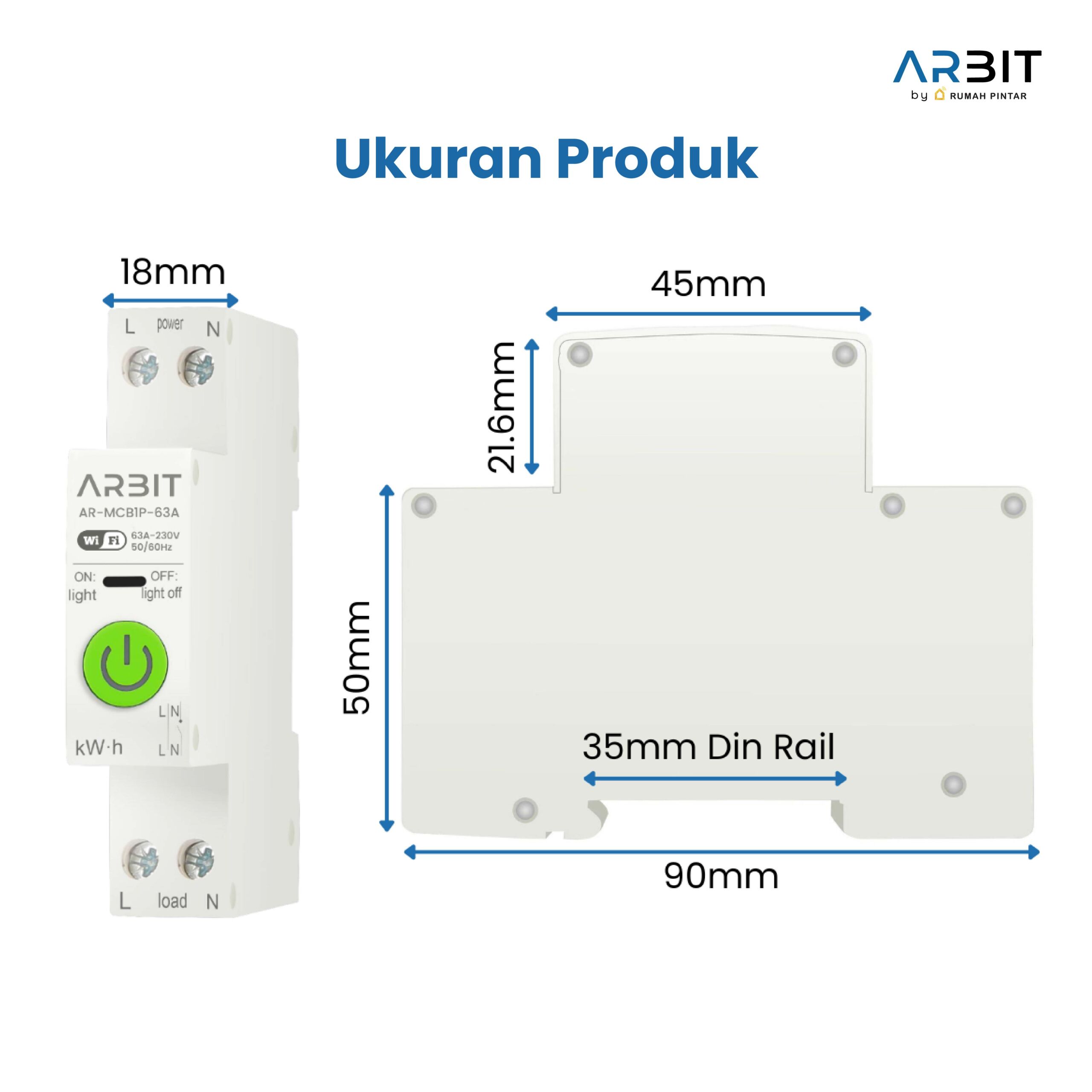 ARBIT WiFi MCB Circuit Breaker - Image 3