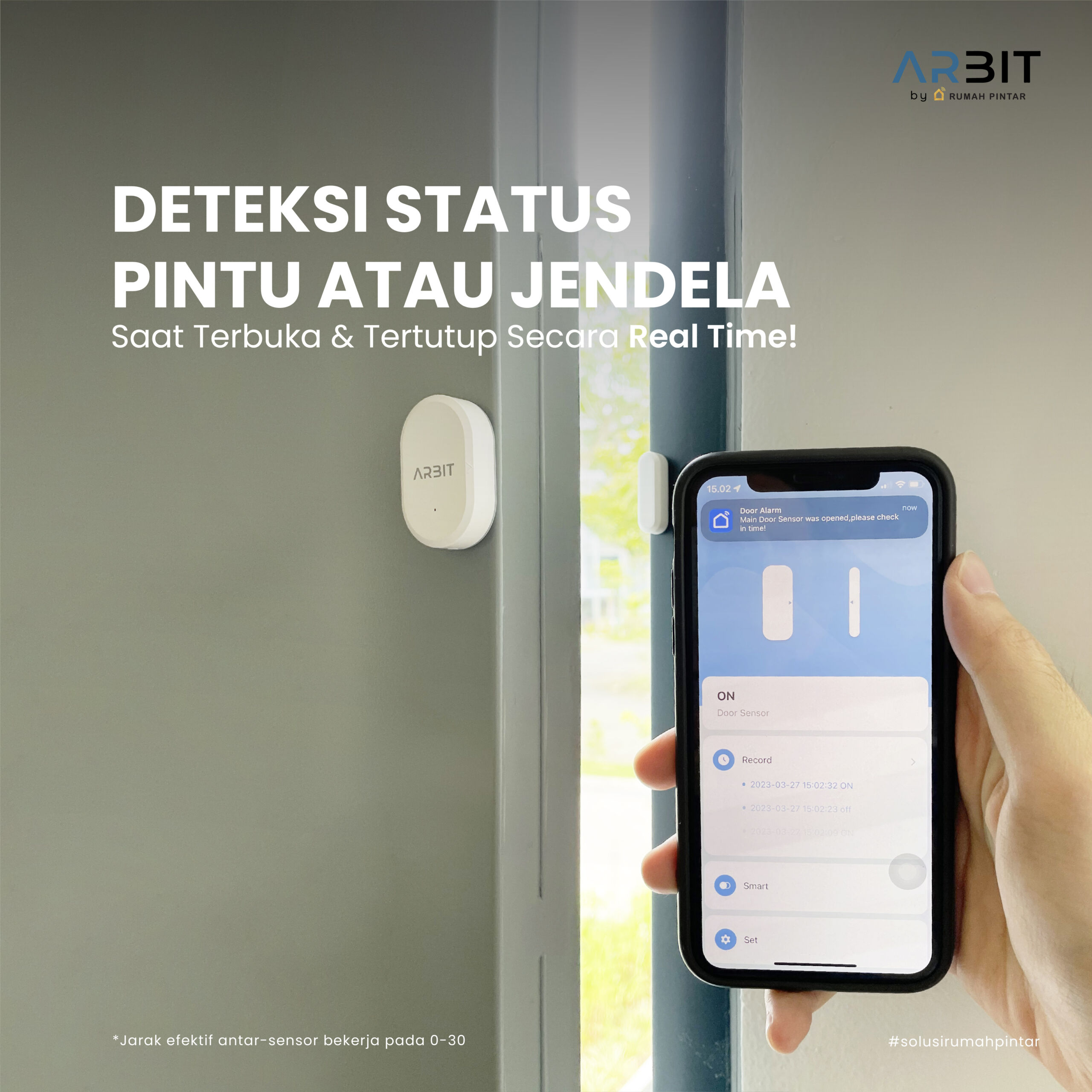 ARBIT Zigbee Door and Window Sensor - Image 3