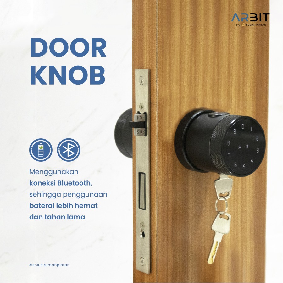 ARBIT Bluetooth Door Knob Lock - Image 8