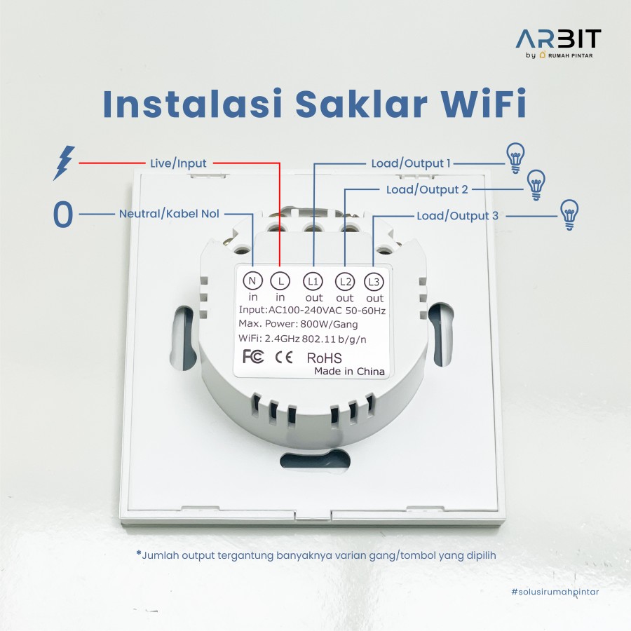 ARBIT WiFi Wall Switch - Image 7