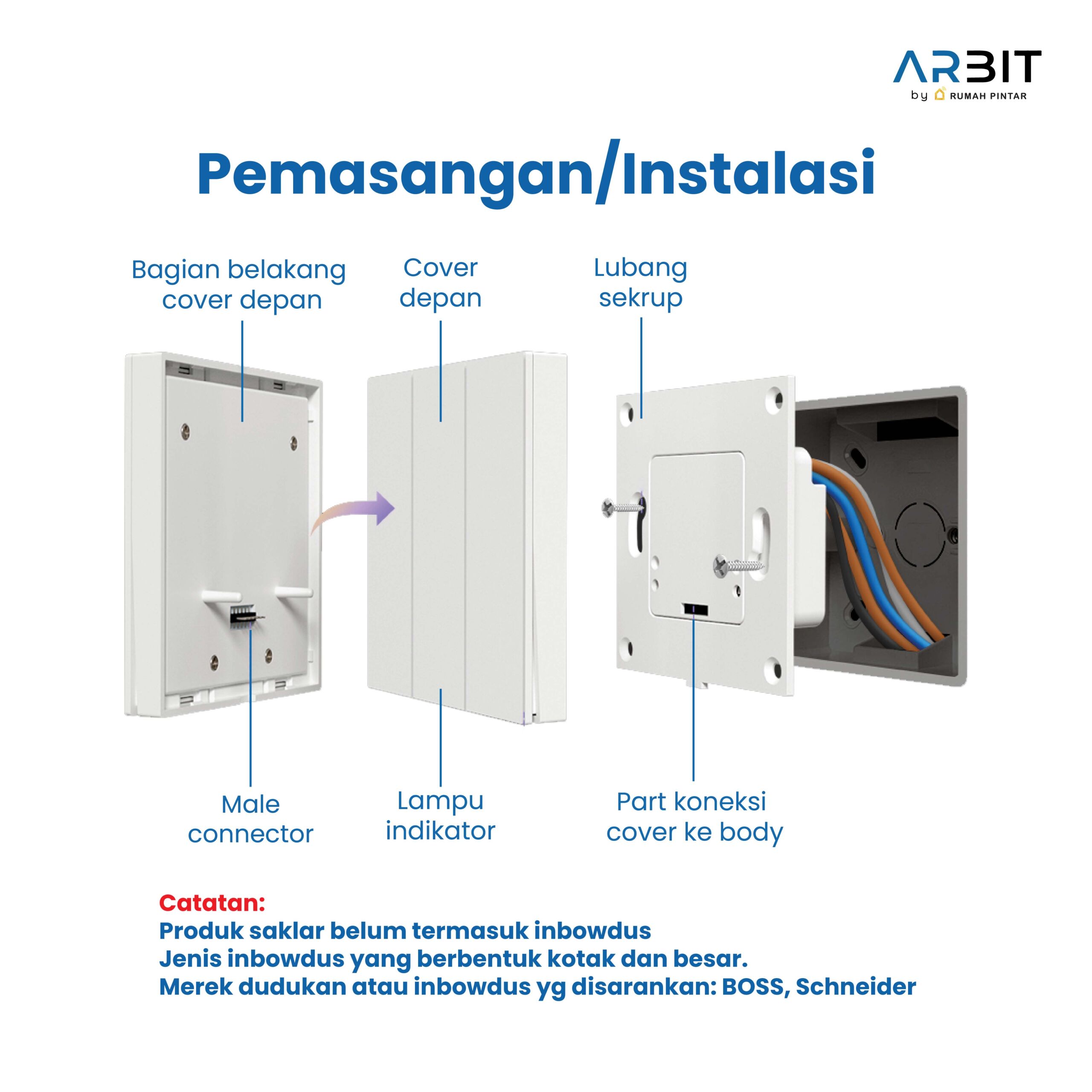 ARBIT Zigbee Wall Switch N Pro Series - Black - Image 10